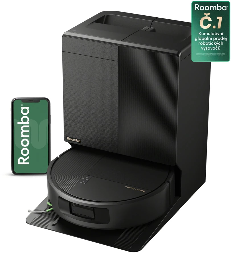 iRobot Roomba Plus 675 Combo + AutoWash Dock (Juodas)