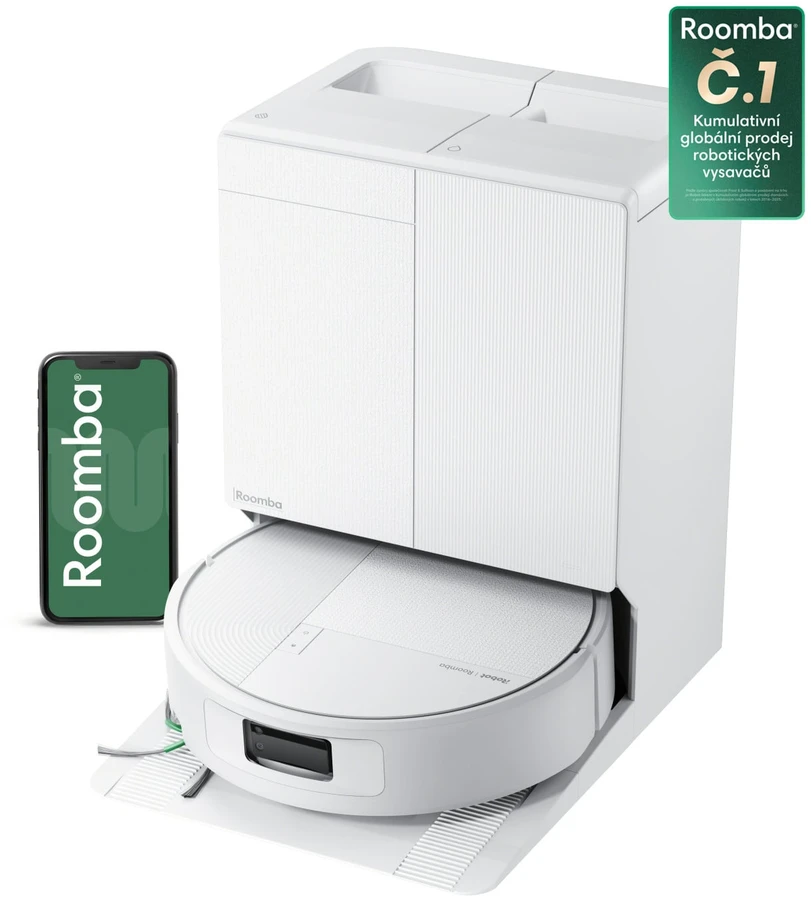 iRobot Roomba Combo 675 Baltas (V185240)