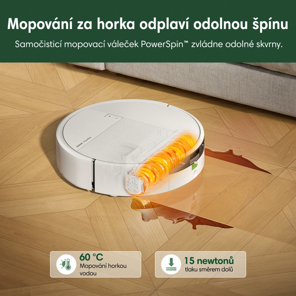 iRobot Roomba Combo 675 Baltas (V185240)