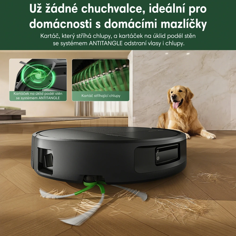 iRobot Roomba Plus 675 Combo + AutoWash Dock (Juodas)