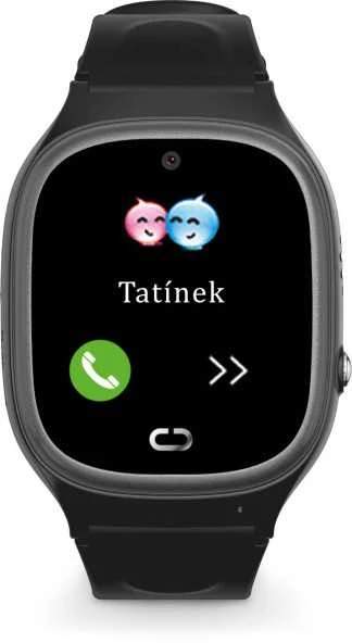 Išmanusis laikrodis „Aligator Alligator Watch Junior 2“, juodas