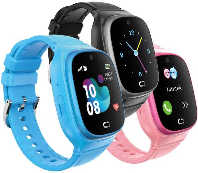 Išmanusis laikrodis „Aligator Alligator Watch Junior 2“, juodas