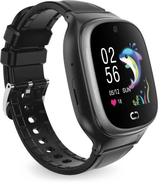 Išmanusis laikrodis „Aligator Alligator Watch Junior 2“, juodas