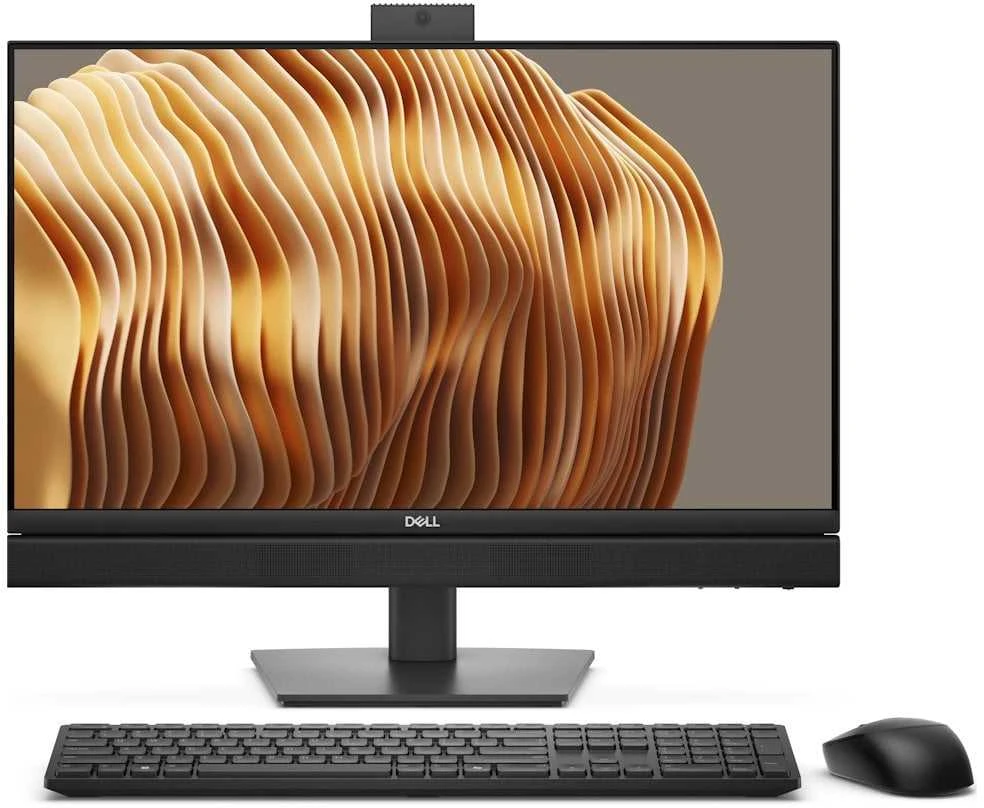 Stacionarus kompiuteris DELL AiO Pro 24" viskas viename asmeninis kompiuteris QC24250/TPM/U7-265/16GB/512GB SSD/Jutiklinis/Integruotas/Reguliuojamas stovas/Wi-Fi/Kb&Mse/W11 Pro/3Y PS NBD