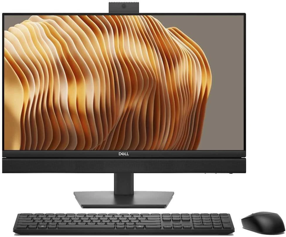 Stacionarus kompiuteris DELL AiO Pro 24" viskas viename asmeninis kompiuteris QC24251/TPM/U5-235T/16GB/512SSD/neliečiamas/integruotas/130W/WLAN/Kb&Mse/W11 Pro/3Y PS NBD
