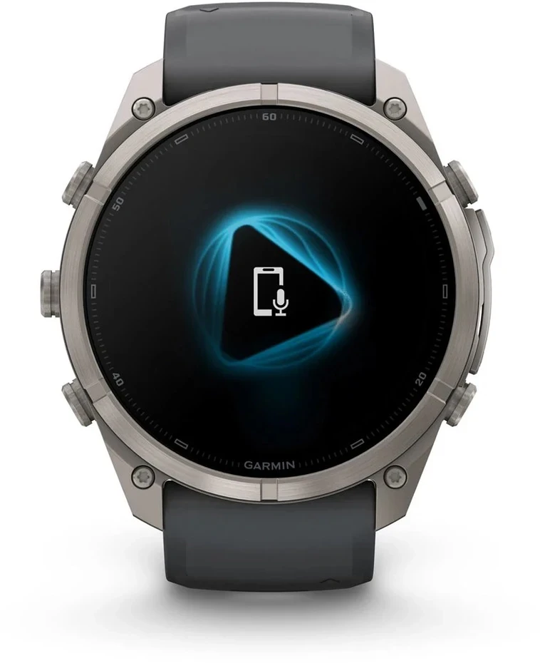 Išmanusis laikrodis Garmin fenix® 9 Pro – 51 mm, AMOLED, Titanium - Graphite Juodas
