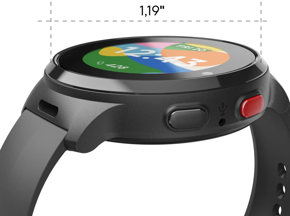 Išmanusis laikrodis Hama smartwatch vaikams su GPS juoda