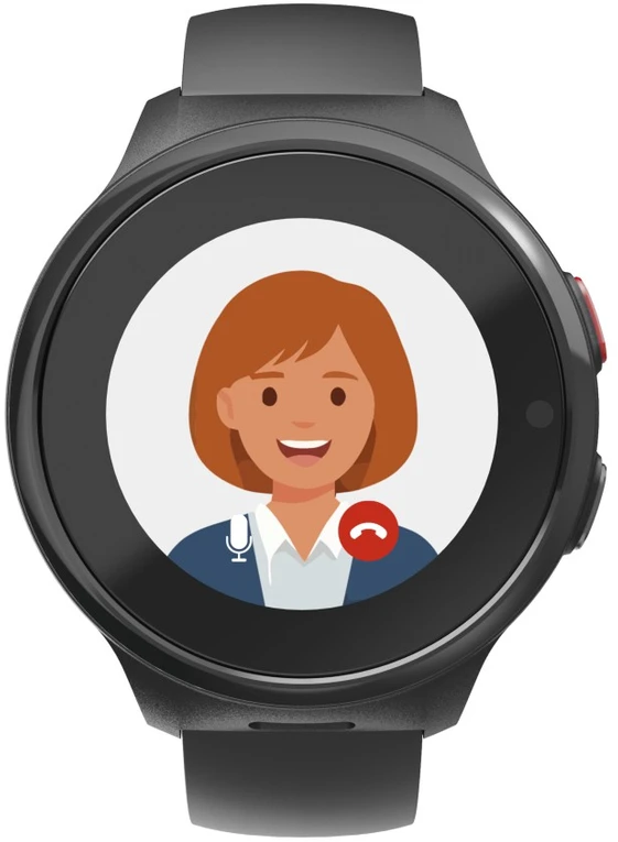 Išmanusis laikrodis Hama smartwatch vaikams su GPS juoda