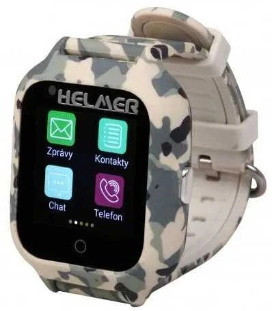 Išmanusis laikrodis vaikams Helmer LK 710 4G, Pilkos spalvos
