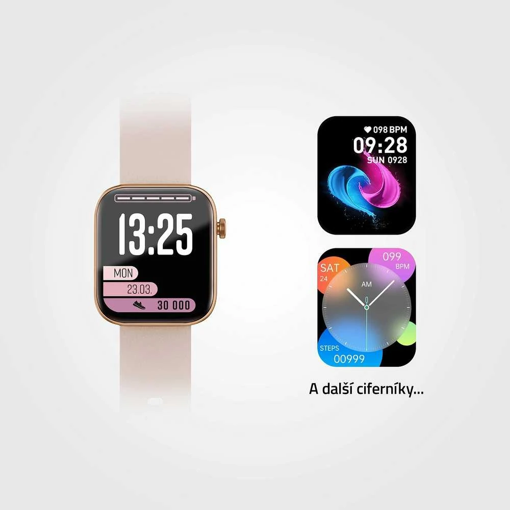LAMAX BCool2 Plus Rose Gold Išmanusis laikrodis