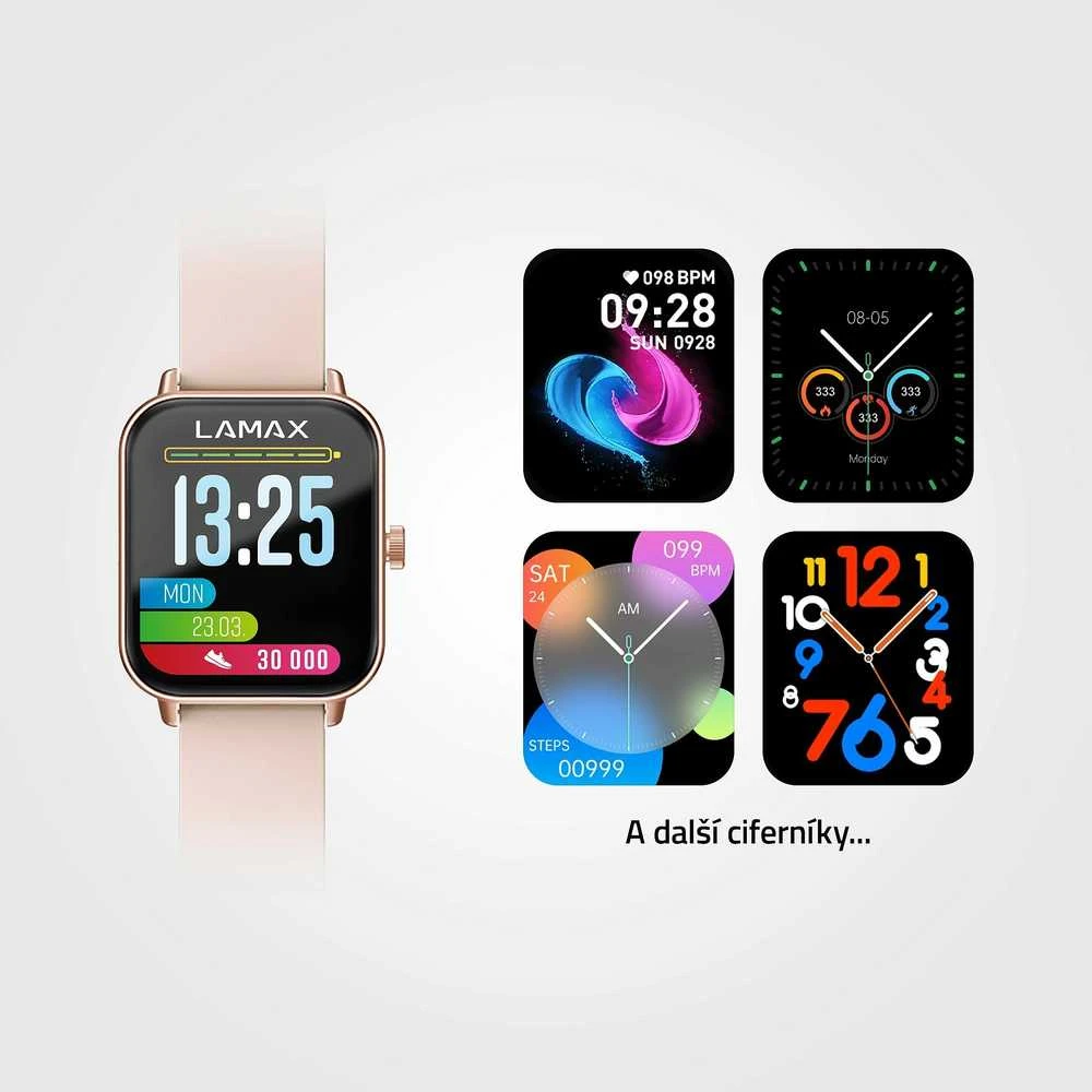 Išmanusis laikrodis LAMAX BCool 2 Žaisk Rose Gold