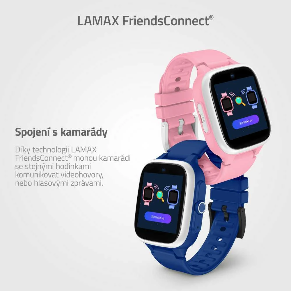 Išmanusis laikrodis LAMAX WatchY4 Play mėlynas