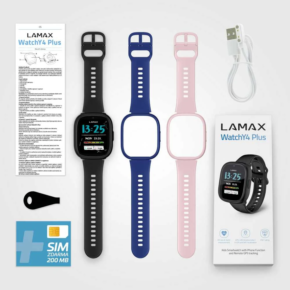 Išmanusis laikrodis LAMAX WatchY4 Plus