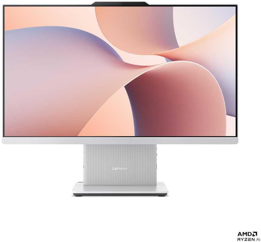Stacionarus kompiuteris Lenovo IdeaCentre AIO 24AKP10 Cloud Pilkas (F0JC000ECK)
