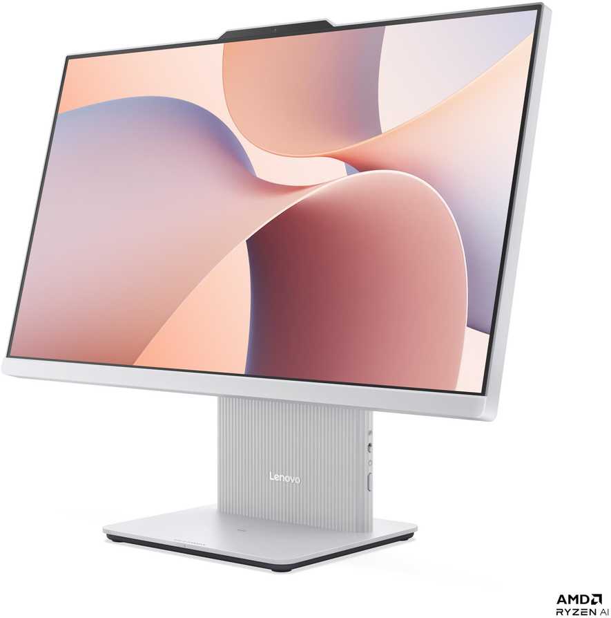 Stacionarus kompiuteris Lenovo IdeaCentre AIO 24AKP10 Cloud Pilkas (F0JC000ECK)