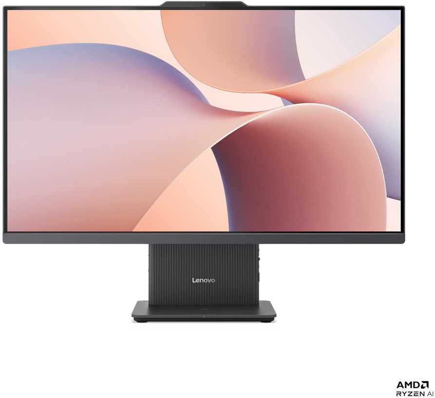 Stacionarus kompiuteris Lenovo IdeaCentre AIO 27AKP10 Luna Pilkas (F0JE000GCK)