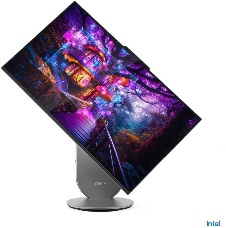 Stacionarus kompiuteris Lenovo Yoga AIO 27IAH10 Luna Pilkas (F0J20014CK)