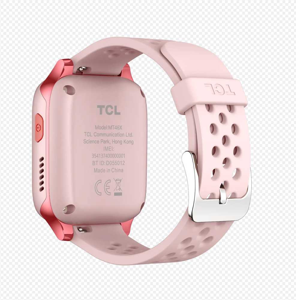 Išmanusis laikrodis TCL MOVETIME Family Watch 46 Rožinė