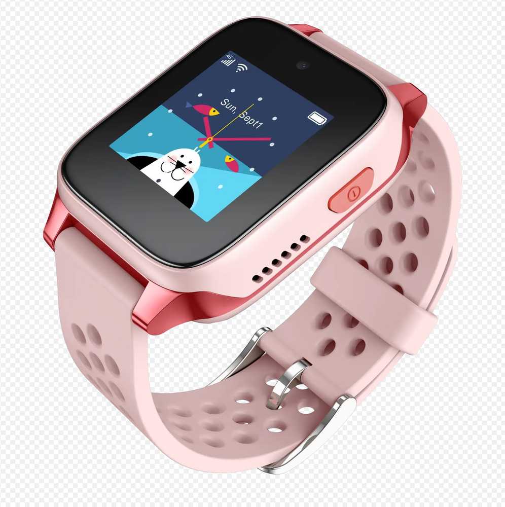 Išmanusis laikrodis TCL MOVETIME Family Watch 46 Rožinė