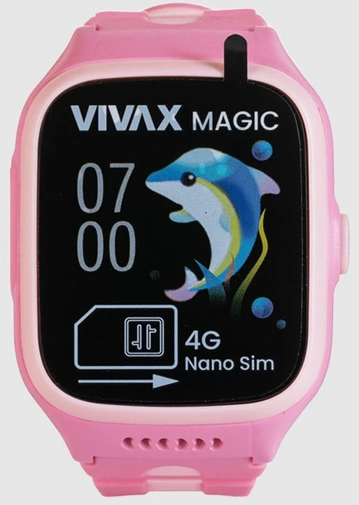 Išmanusis laikrodis VIVAX Magic Rožinė