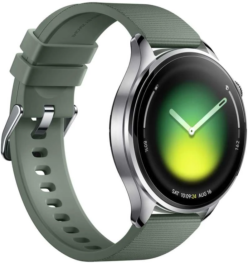 Išmanusis laikrodis Xiaomi | Watch 5 | Smart watch | AMOLED | 1.54" | Atsparus vandeniui | Juniper Žalias
