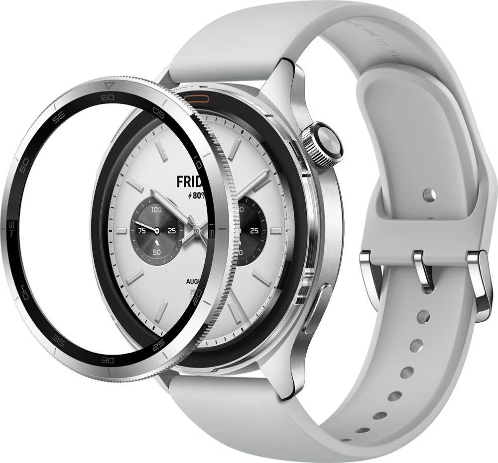 Išmanusis laikrodis Xiaomi Watch S4, Sidabrinės spalvos