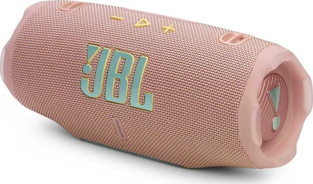 JBL Charge 6 nešiojama kolonėlė, rožinės spalvos