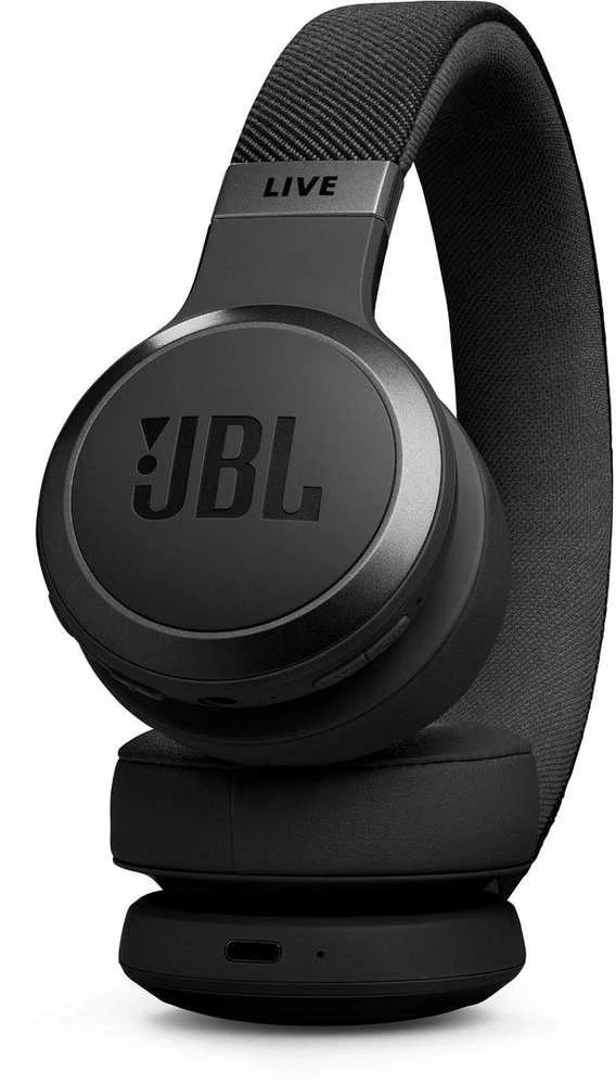 JBL Live 670NC belaidės ausinės, Juodos spalvos