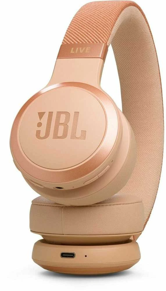JBL Live 670NC belaidės ausinės, Smėlio spalvos