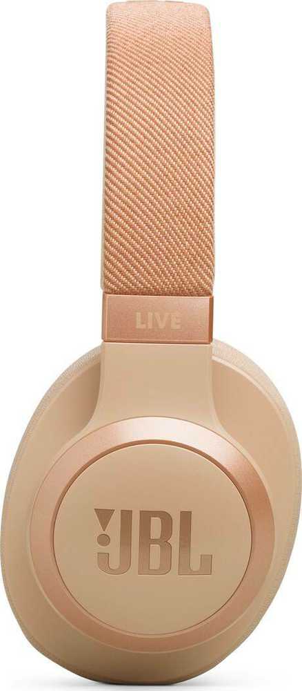 JBL Live 770NC belaidės ausinės su True ANC, Smėlio spalvos