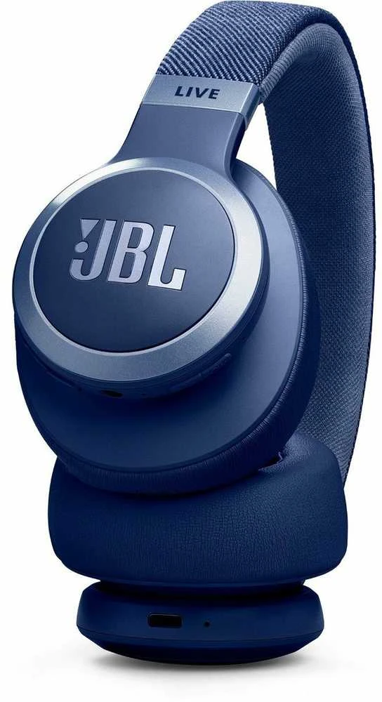 JBL Live 770NC belaidės ausinės su True ANC, Mėlynos