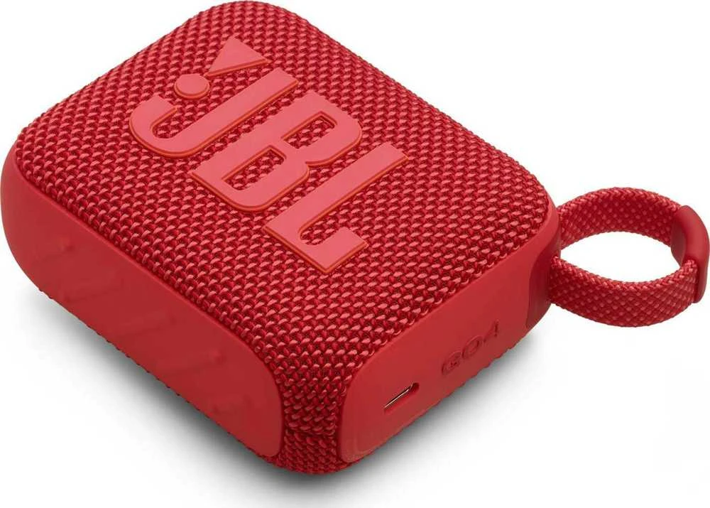 Nešiojama kolonėlė JBL Go 4, Raudonos spalvos