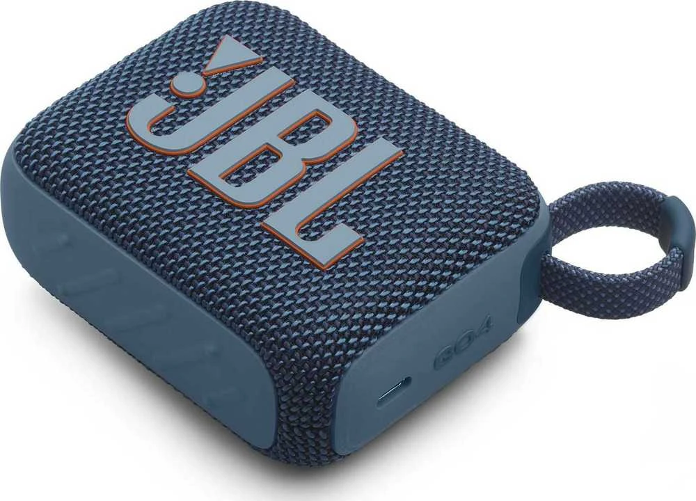 Nešiojama kolonėlė JBL Go 4, Mėlynos spalvos