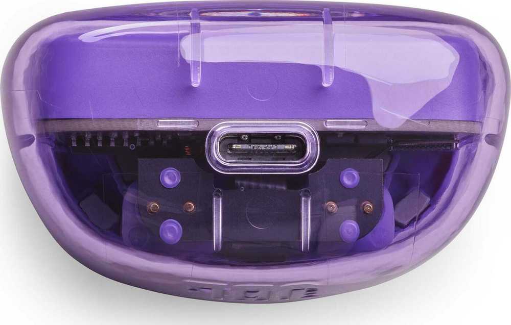 Ausinės JBL Tune Flex Ghost Edition TWS Bluetooth Belaidės In-Ear Earphone Ghost Violetinė EU
