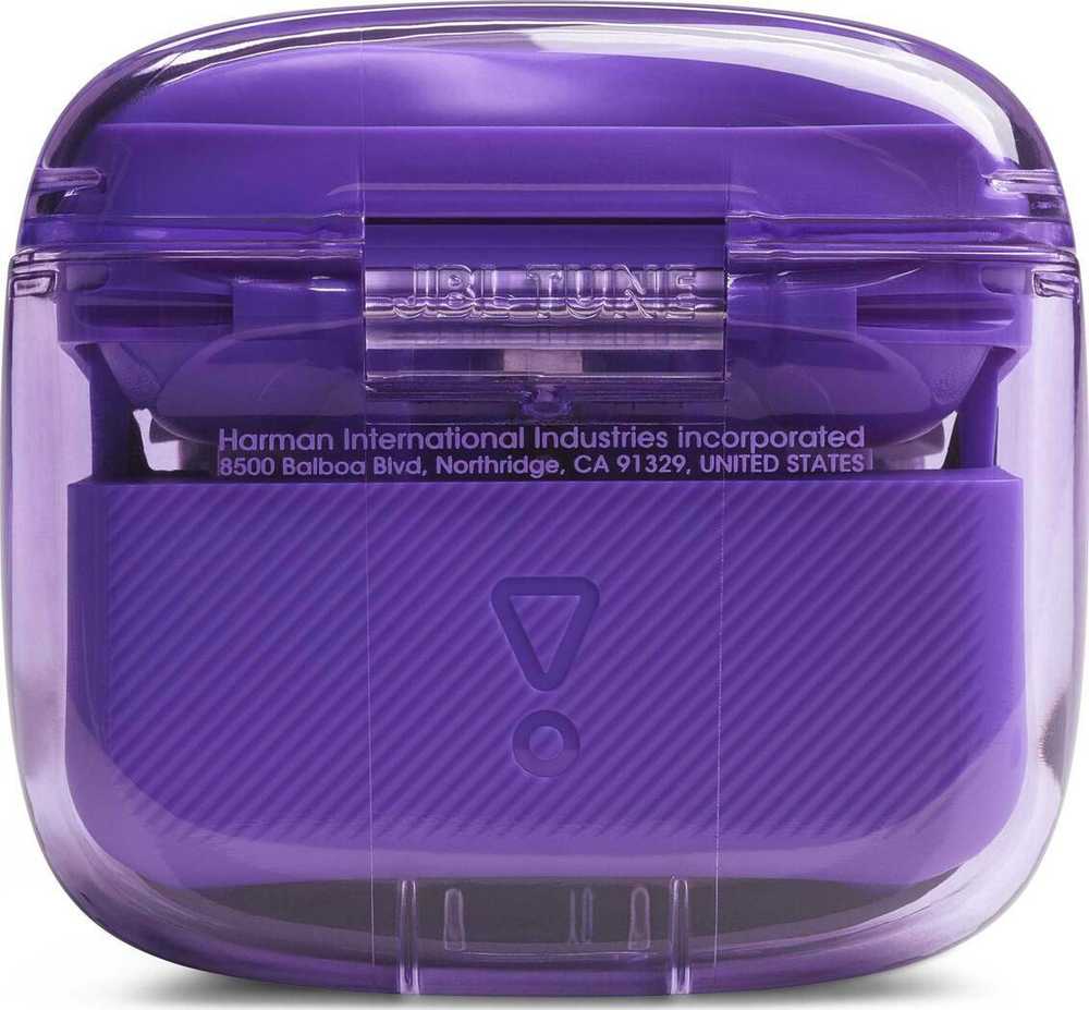 Ausinės JBL Tune Flex Ghost Edition TWS Bluetooth Belaidės In-Ear Earphone Ghost Violetinė EU