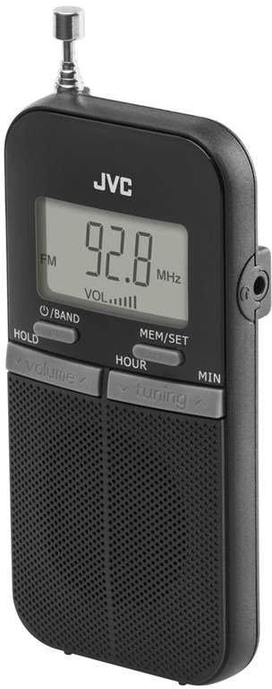 Nešiojamas Radijas - JVC RA-E411B AM/FM LCD Juoda