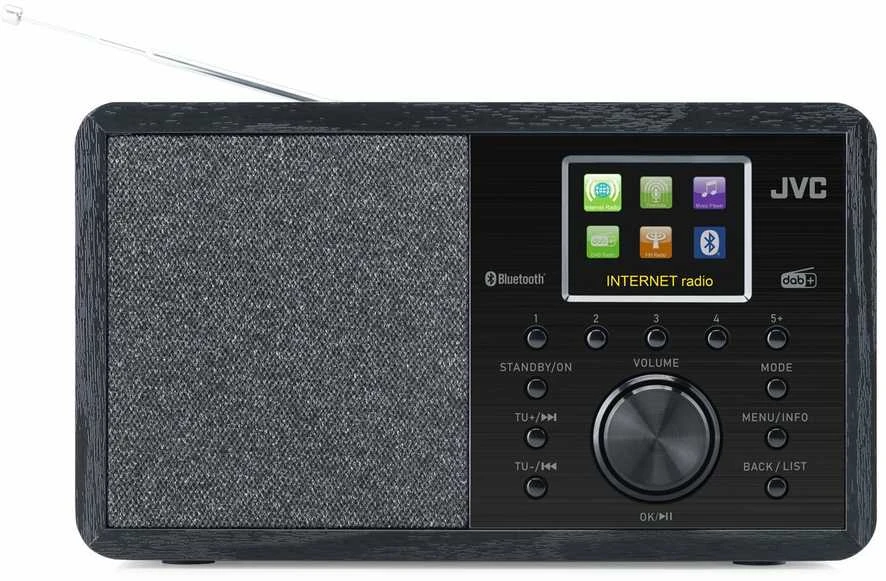 JVC interneto radijas, RA-E814B, juoda