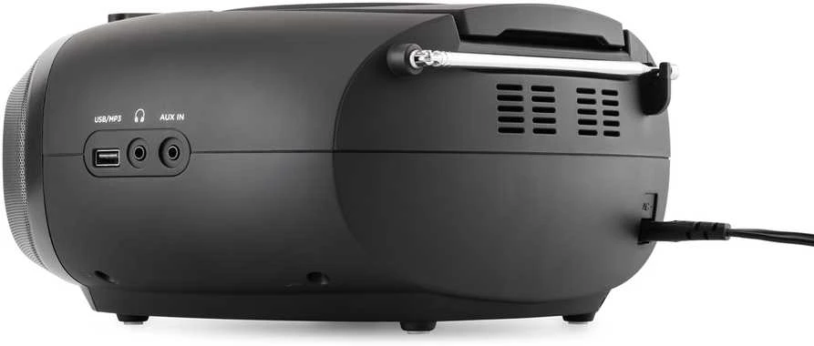 JVC RC-E444B Radio grotuvas Juodas