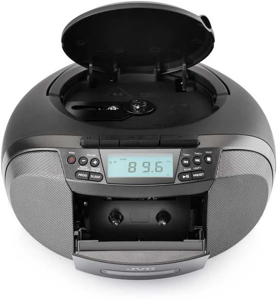 JVC RC-E444B Radio grotuvas Juodas
