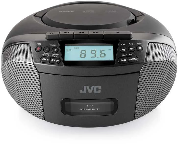 JVC RC-E444B Radio grotuvas Juodas