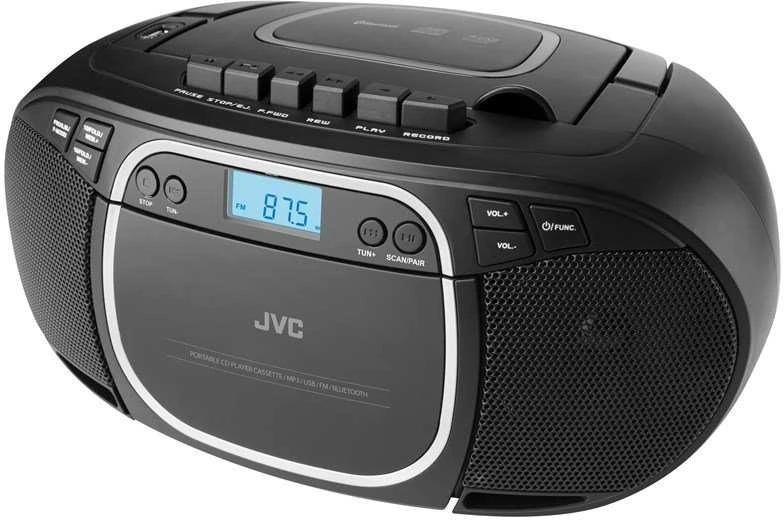 Nešiojamas CD Grotuvas - JVC RC-E451B MP3 Bluetooth Juodas