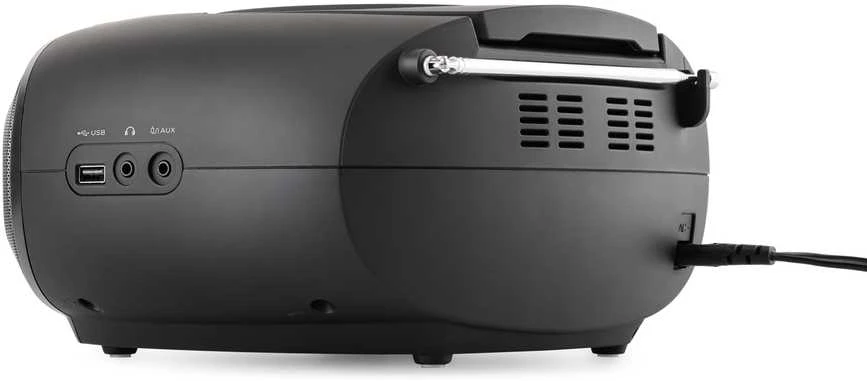 JVC RD-E664B-DAB, juodas