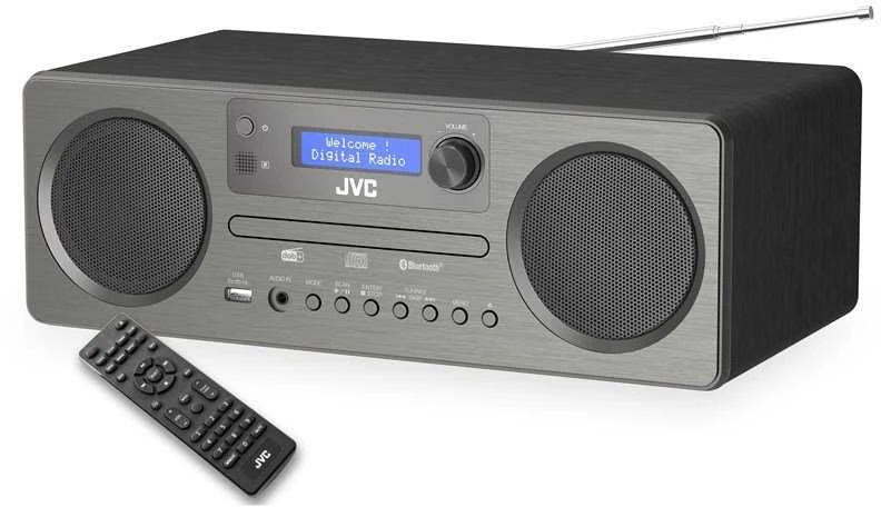 JVC Mini Tower RD-E861B-DAB
