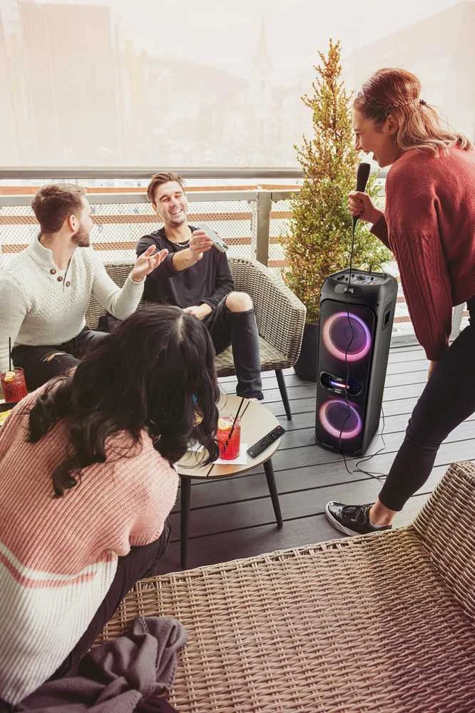 JVC XS-EP624B - party speaker, juodas