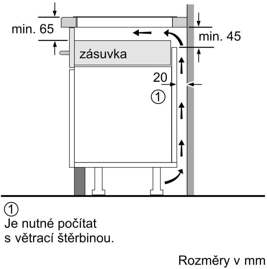 Bosch Series 6 PVS631HC1E Juodas Įmontuojama 59,2 cm Zonos indukcinė kaitlentė 4 zona(s)