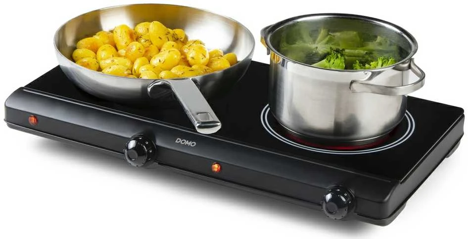 Kaitlentė DOMO DO339KP Double plate ceramic cooker