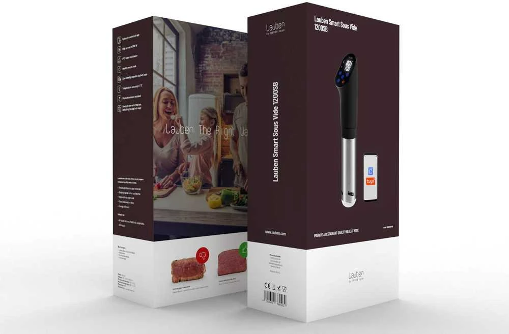 Maisto ruošimo vakuume įrenginys  Lauben Smart Sous Vide 1200SB