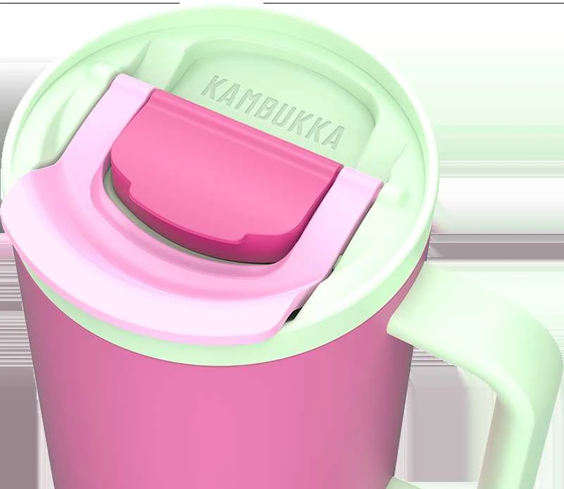 Kambukka Rio Tumbler Bubblegum Mint 950ml rožinė
