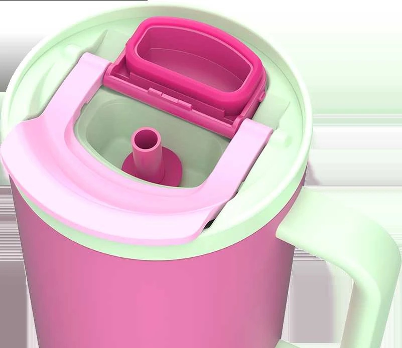 Kambukka Rio Tumbler Bubblegum Mint 950ml rožinė