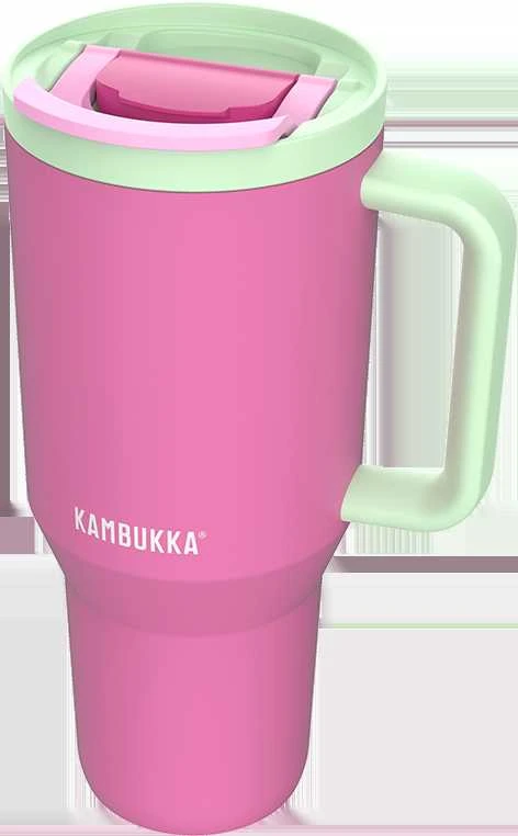 Kambukka Rio Tumbler Bubblegum Mint 950ml rožinė